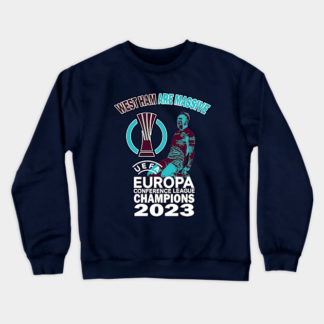 Cockney Euro Champions 2023 - MASSIVE! Crewneck Sweatshirt by OG Ballers